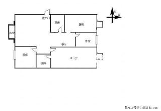 金州康城 2500元 3室2厅2卫 精装修，上班族的 - 安康28生活网 ankang.28life.com