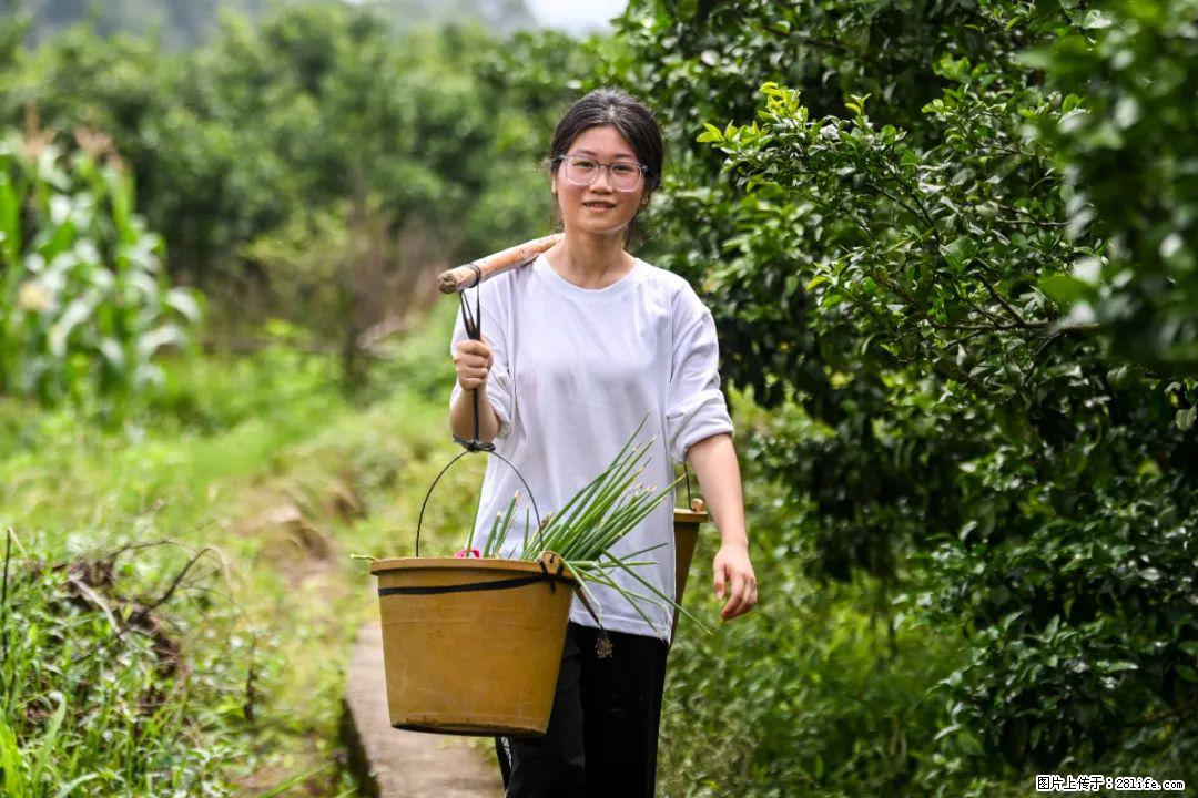 全网追的“扁担女孩”,找了一份暑假工,时薪12元 - 安康生活资讯 - 安康28生活网 ankang.28life.com