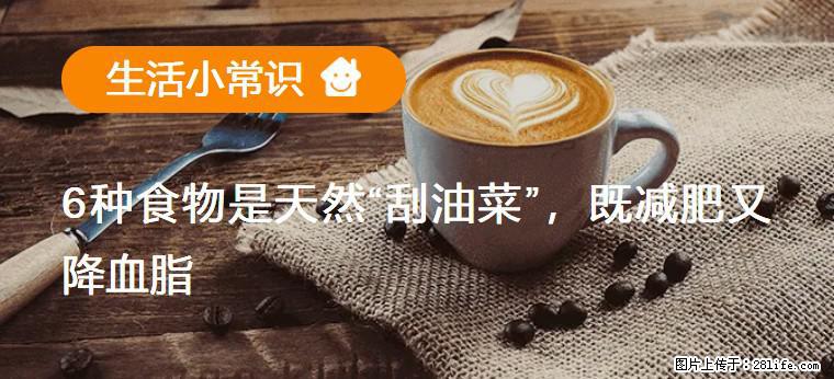 【生活小常识】6种食物是天然“刮油菜”,既减肥又降血脂 - 安康生活资讯 - 安康28生活网 ankang.28life.com